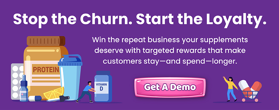 Boost Supplement Sales with Loyalty Rewards